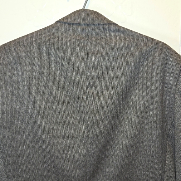 Grey Tommy Hilfiger Herringbone Blazer - Picture 6 of 9